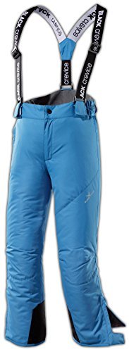 Black Crevice Skihose Pantalones de esquí, Unisex-Niño,