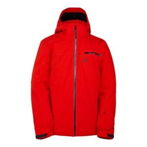 SPYDER Cazadora para esqui, Tripoint GTX Chaqueta, Hombre, Volcano, roja