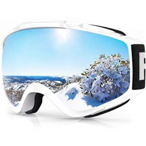 Gafas para Esquí, Snowboard, Nieve Espejo Anti Niebla 100% Protección UV Ventisca