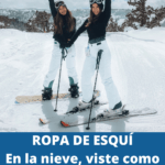 ropa por capas en la nieve