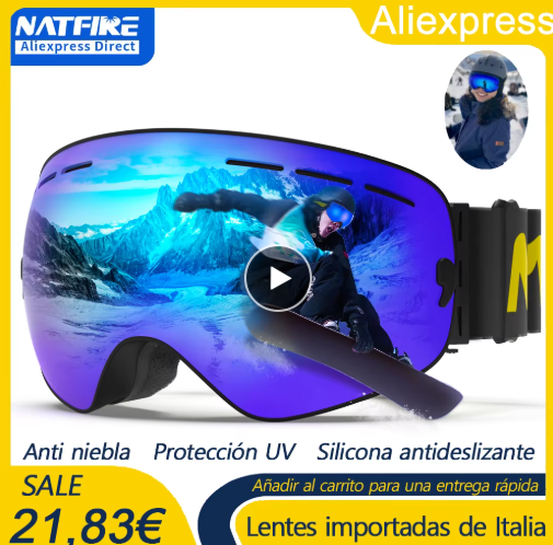 Gafas para esqui aliexpress