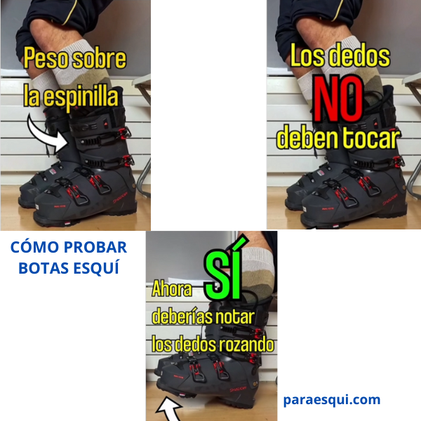 Descubre cómo probar unas botas de esquí correctamente para asegurar comodidad, rendimiento y el ajuste perfecto en pistas.