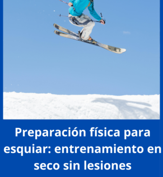 entrenamiento en seco para esquí